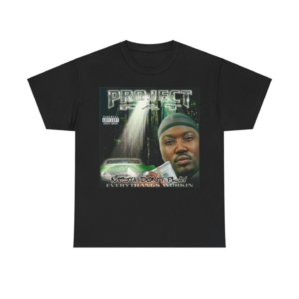 Project Pat Mista Dont Play Album Cover Tshirt